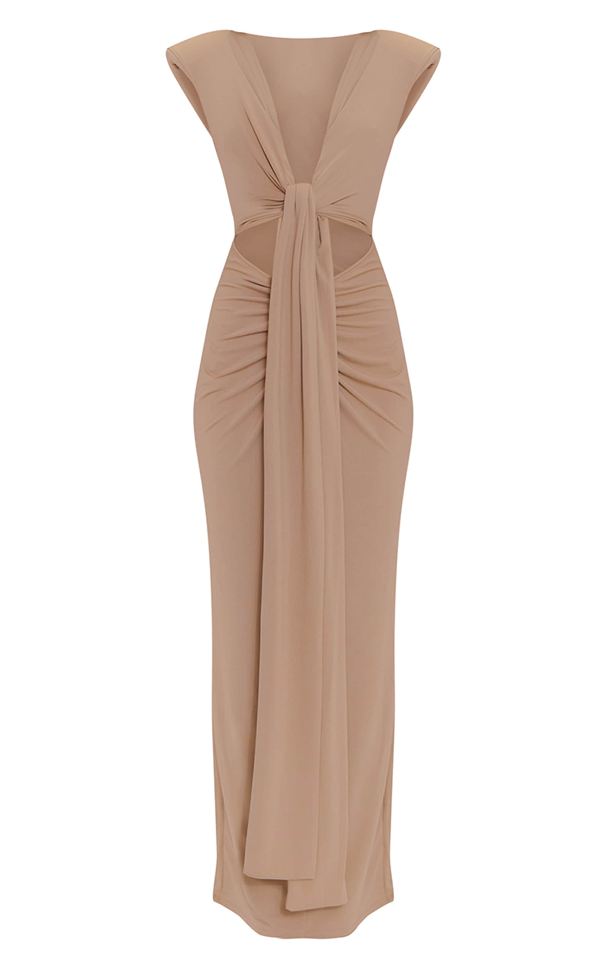 Sand Slinky Multiway Shoulder Pad Maxi Dress image 5
