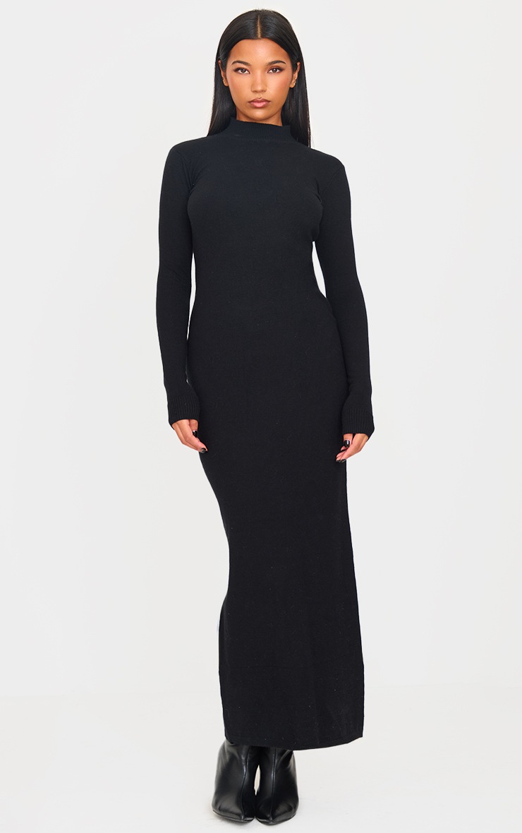 sachin and babi light blue dress Knit Fitted Dress For Fall And Spring Knitted Maxi Dress For Women Casual  Long Sleeve Maxi Dress Slim Fit Wrap Hip Party Dress Solid Color Split  Dresses Side Slit Maxi Dress For main image 0
