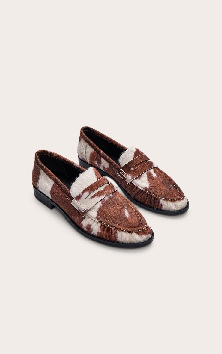 Cow Pony Hair Loafer image 3