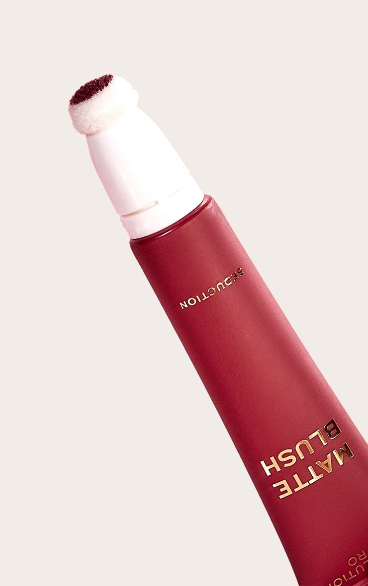 Revolution Pro Iconic Matte Cream Blush Wand Seduction Berry image 2