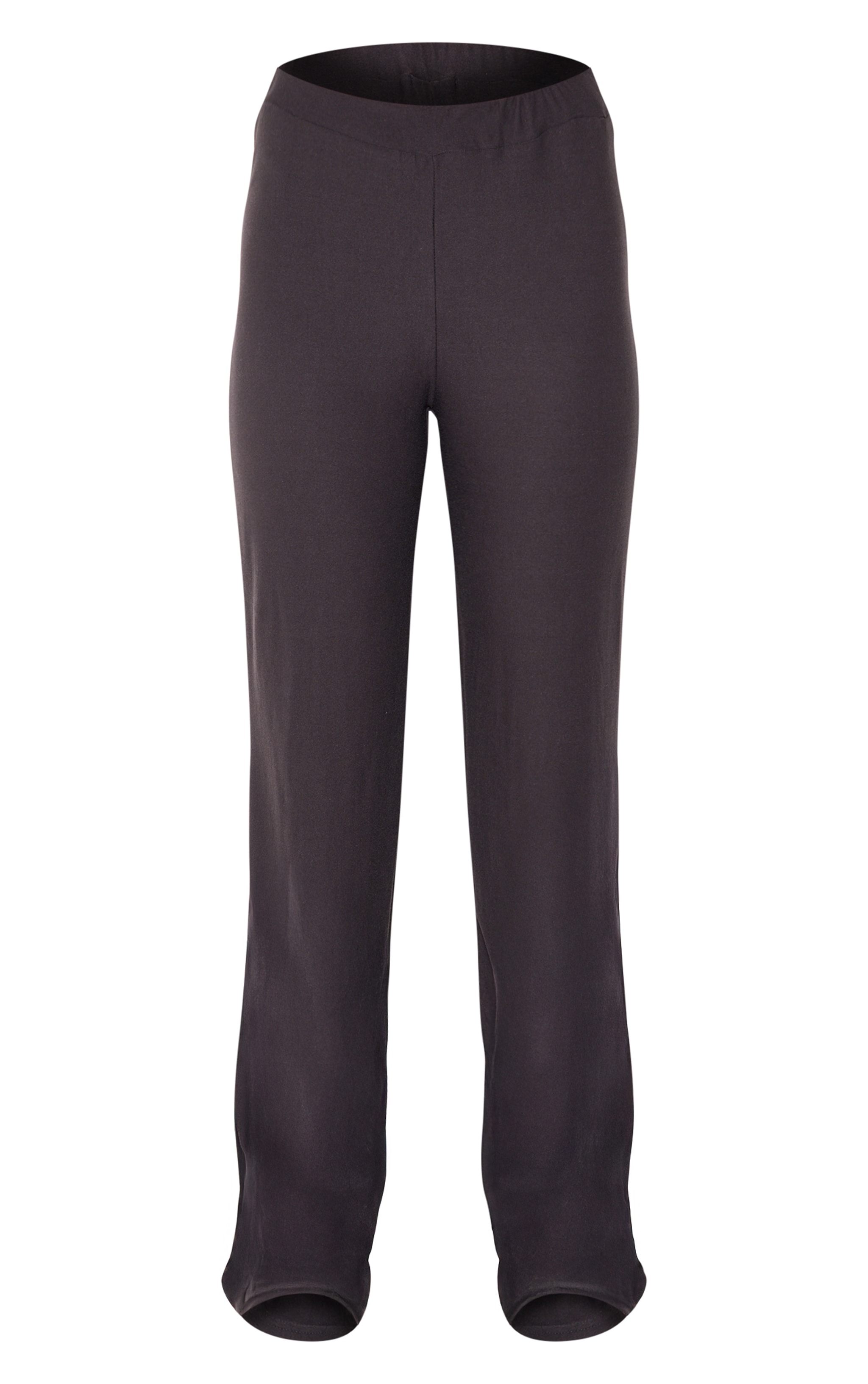 Charcoal Soft Touch Straight Leg Pants image 5