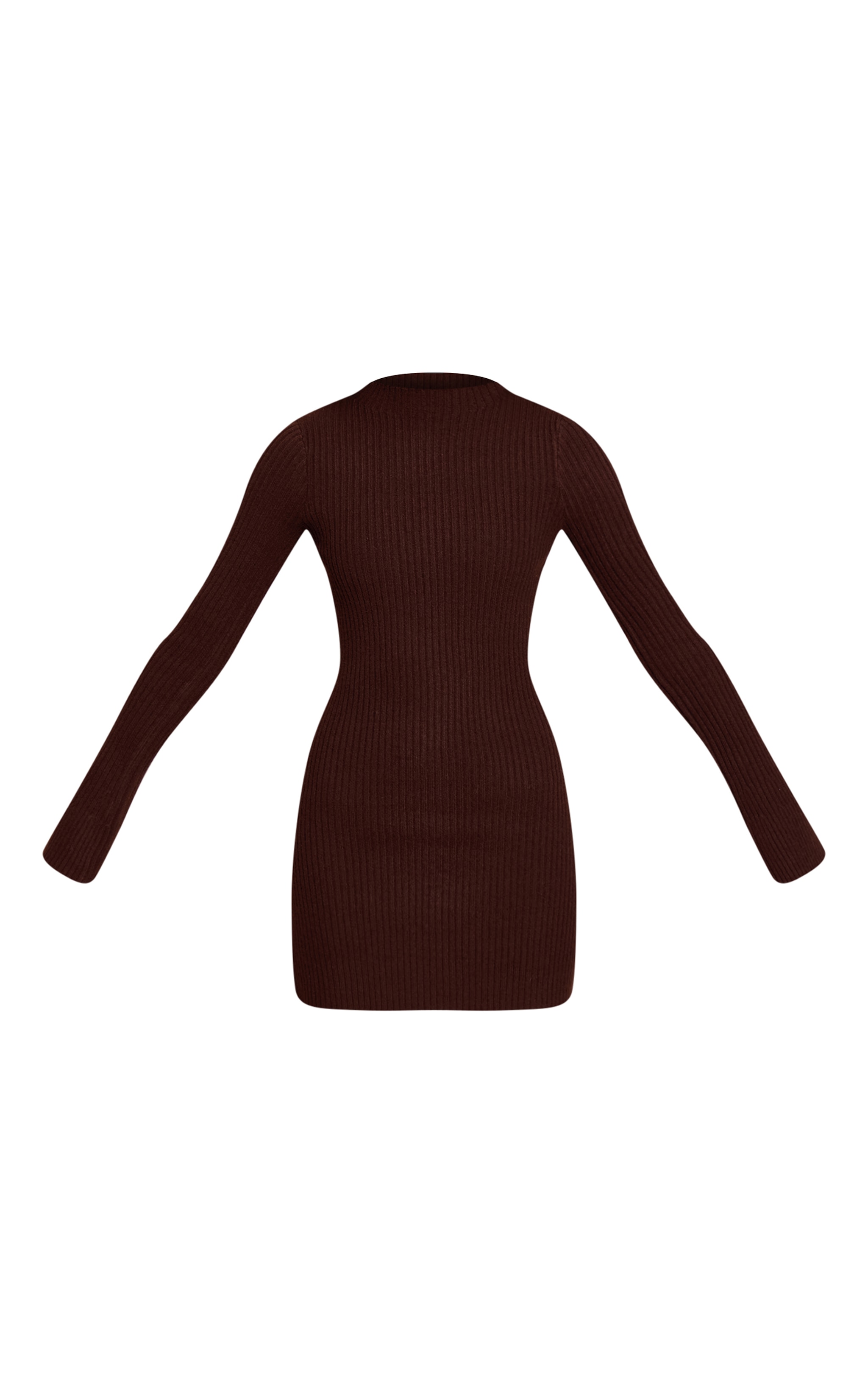 Chocolate Rib Knitted Dress image 5