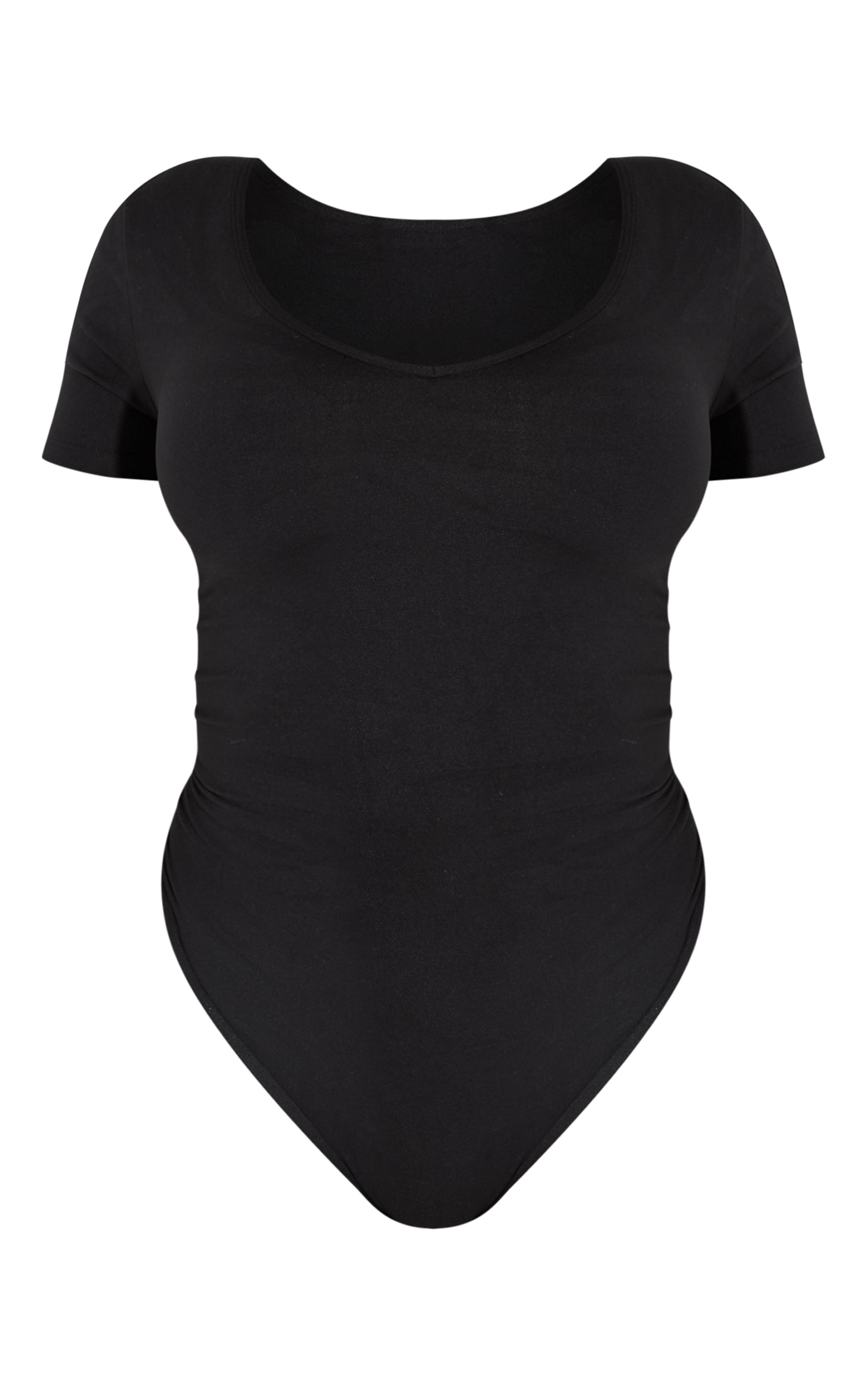 Shape Black Sculpted V Neck Short Sleeve Bodysuit image 1