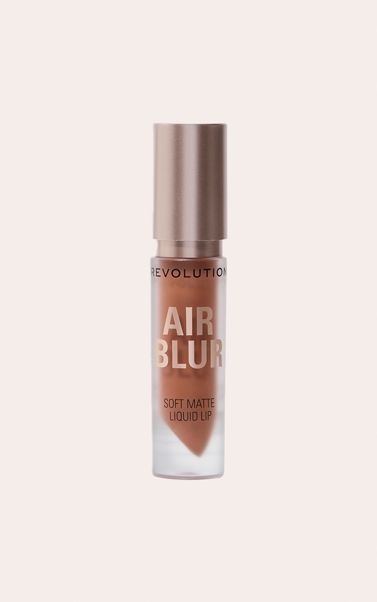 Revolution Air Blur Matte Liquid Lipstick Fawn image 3
