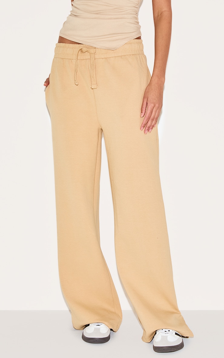 Stone Interlock Wide Leg Split Hem Sweatpants image 2