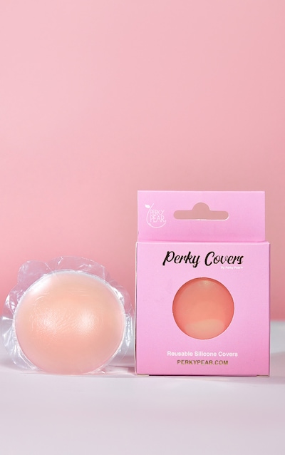Perky Pear Cache-tétons réutilisables en silicone transparent
