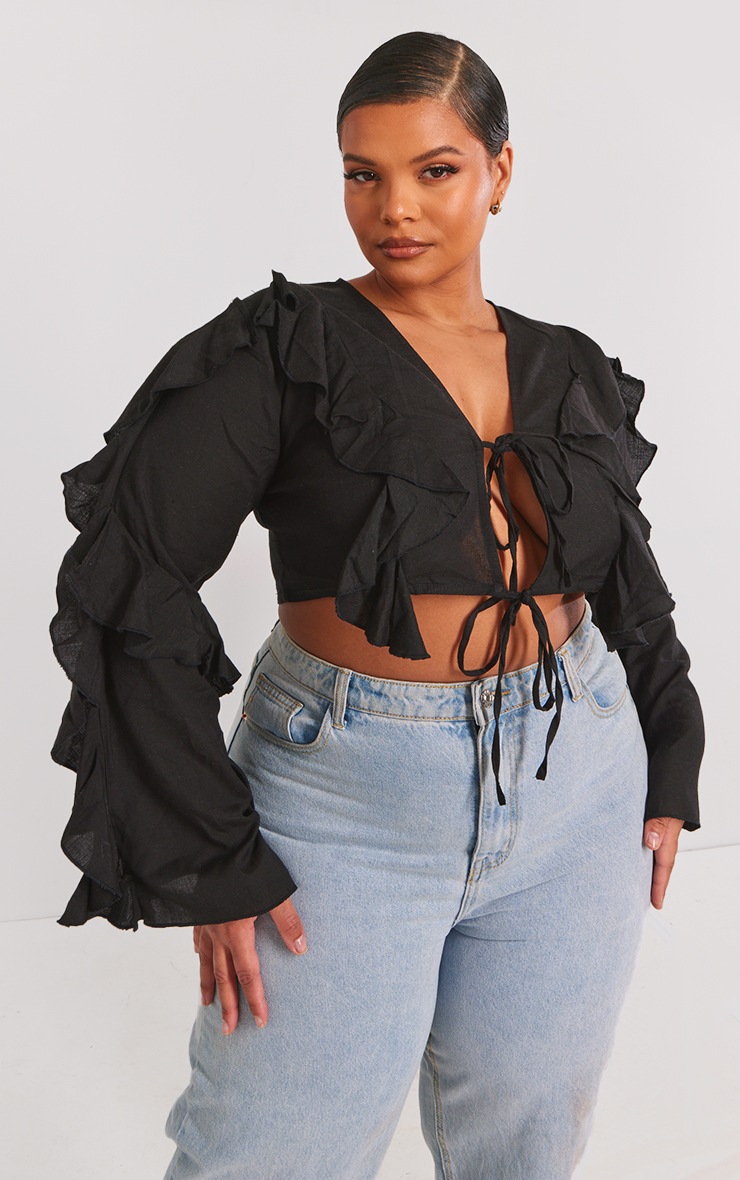 Ruffle top Tops