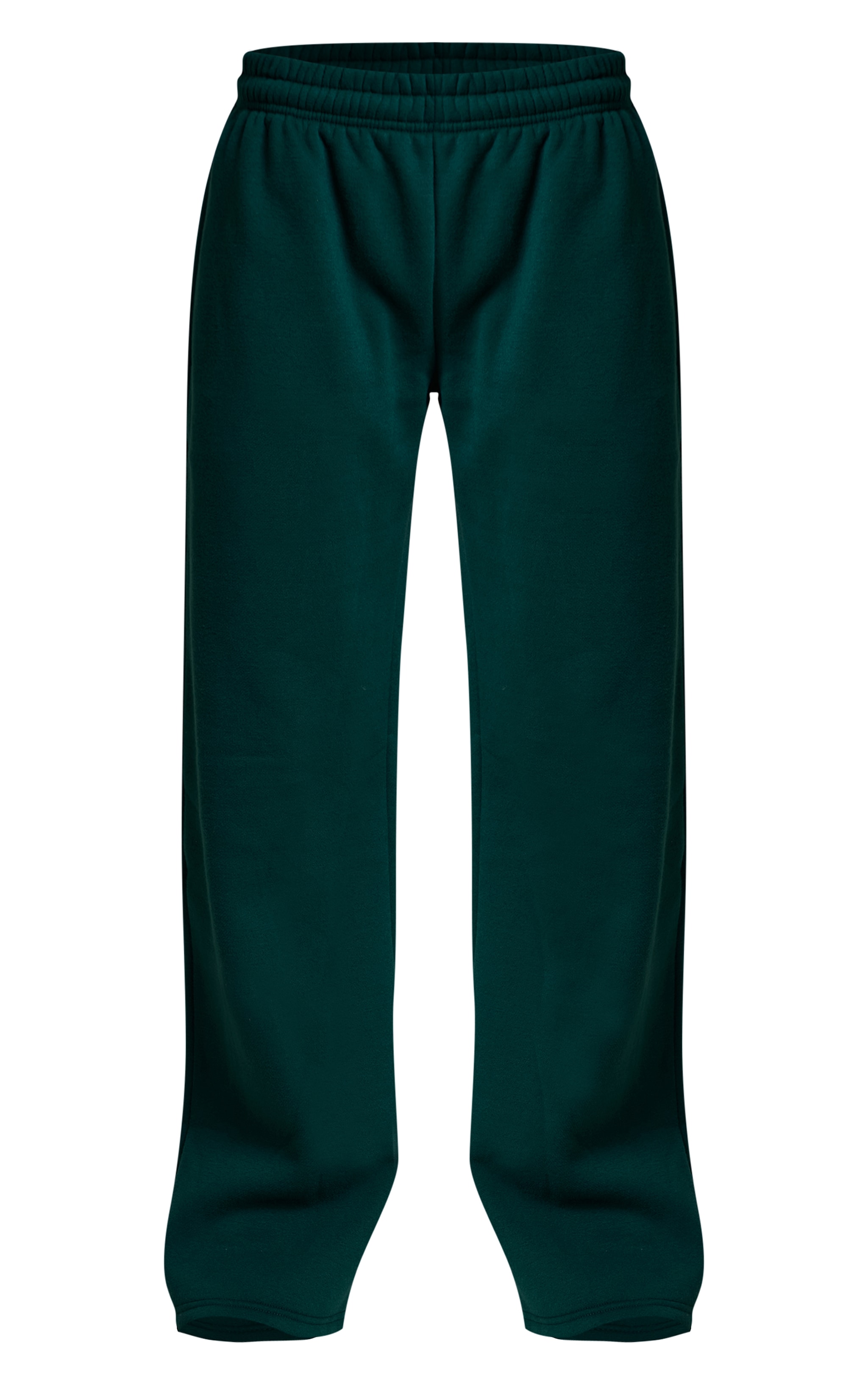 Pine Green Cotton Fleece Straight Leg Sweatpants image 5
