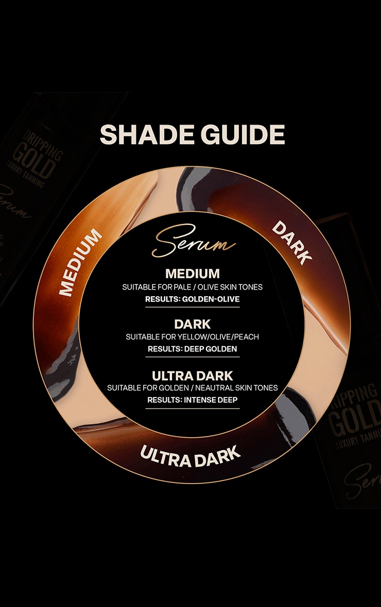 Dripping Gold Hyaluronic Tanning Serum Dark 150ml image 3
