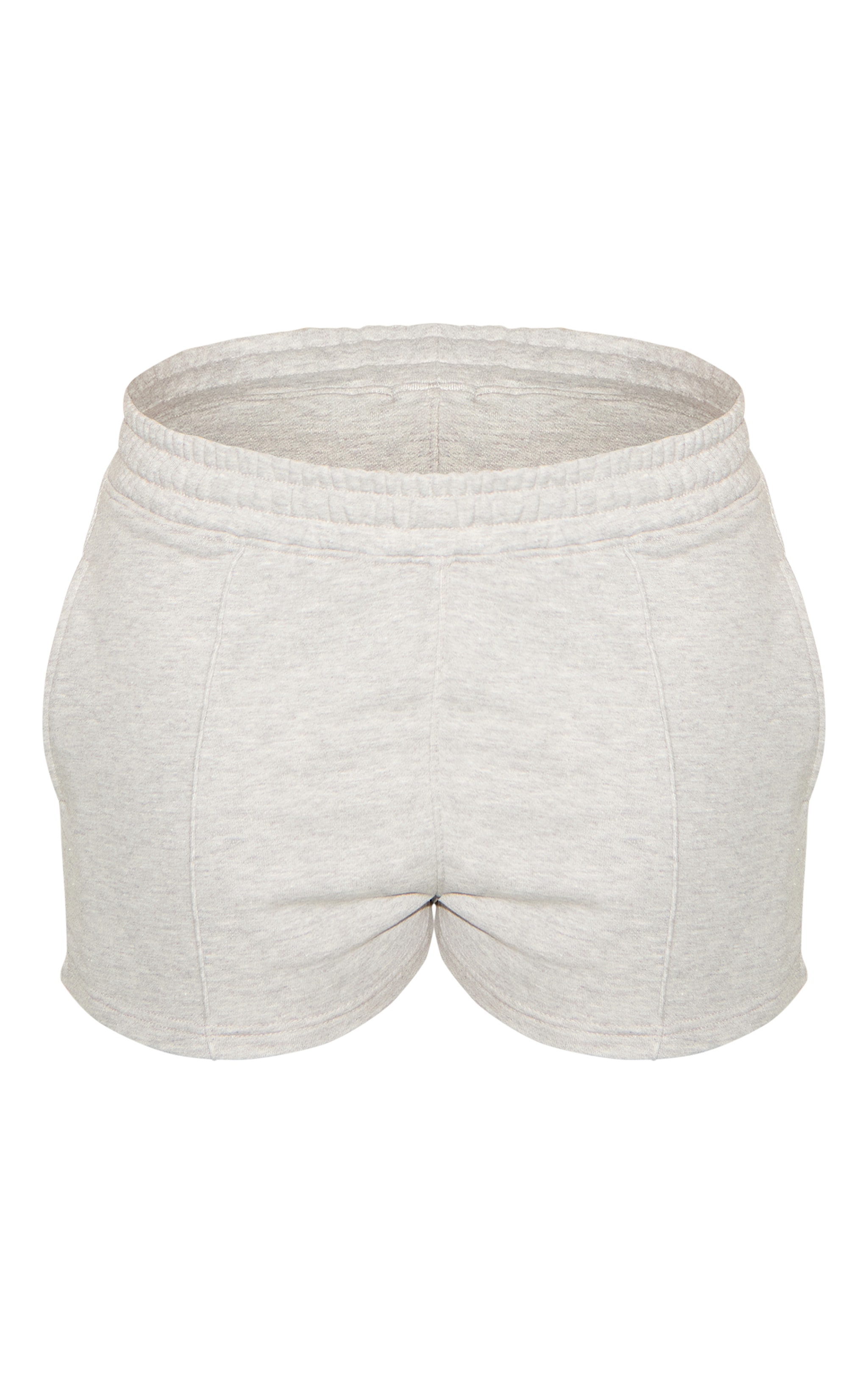 Shape Short en sweat gris chiné à taille haute et pinces image 6