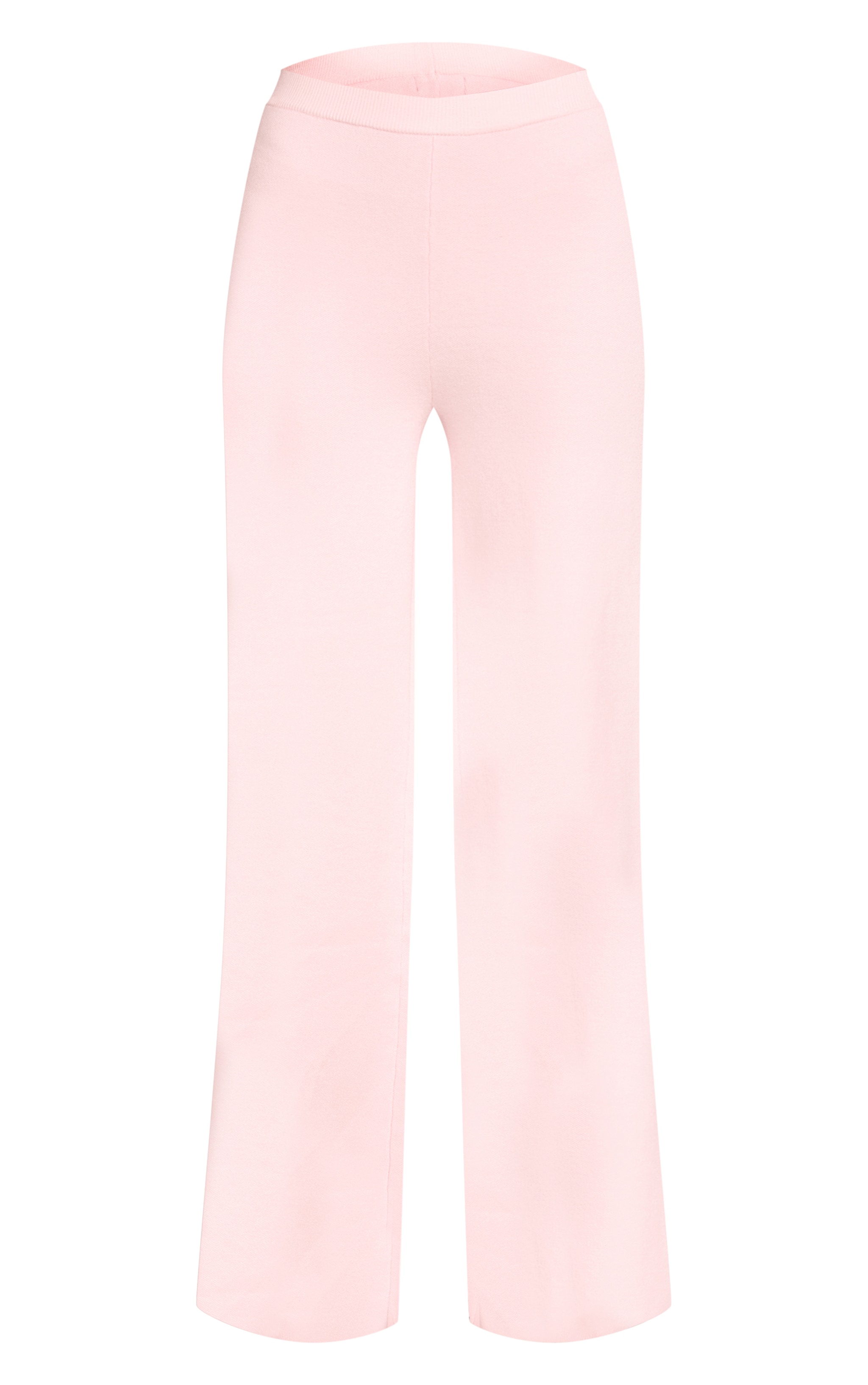 Pink Compact Knit Trouser image 5