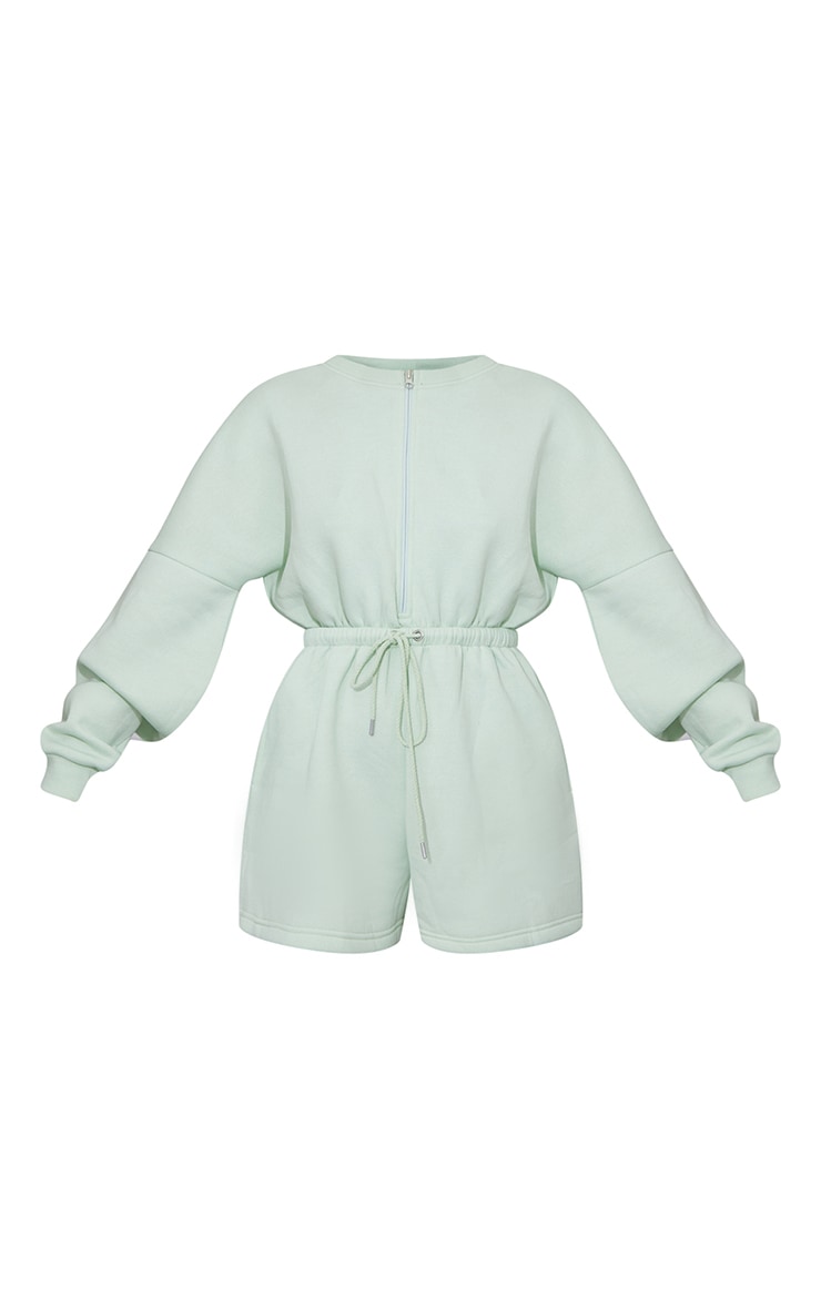 Mint California Sweat Romper image 5