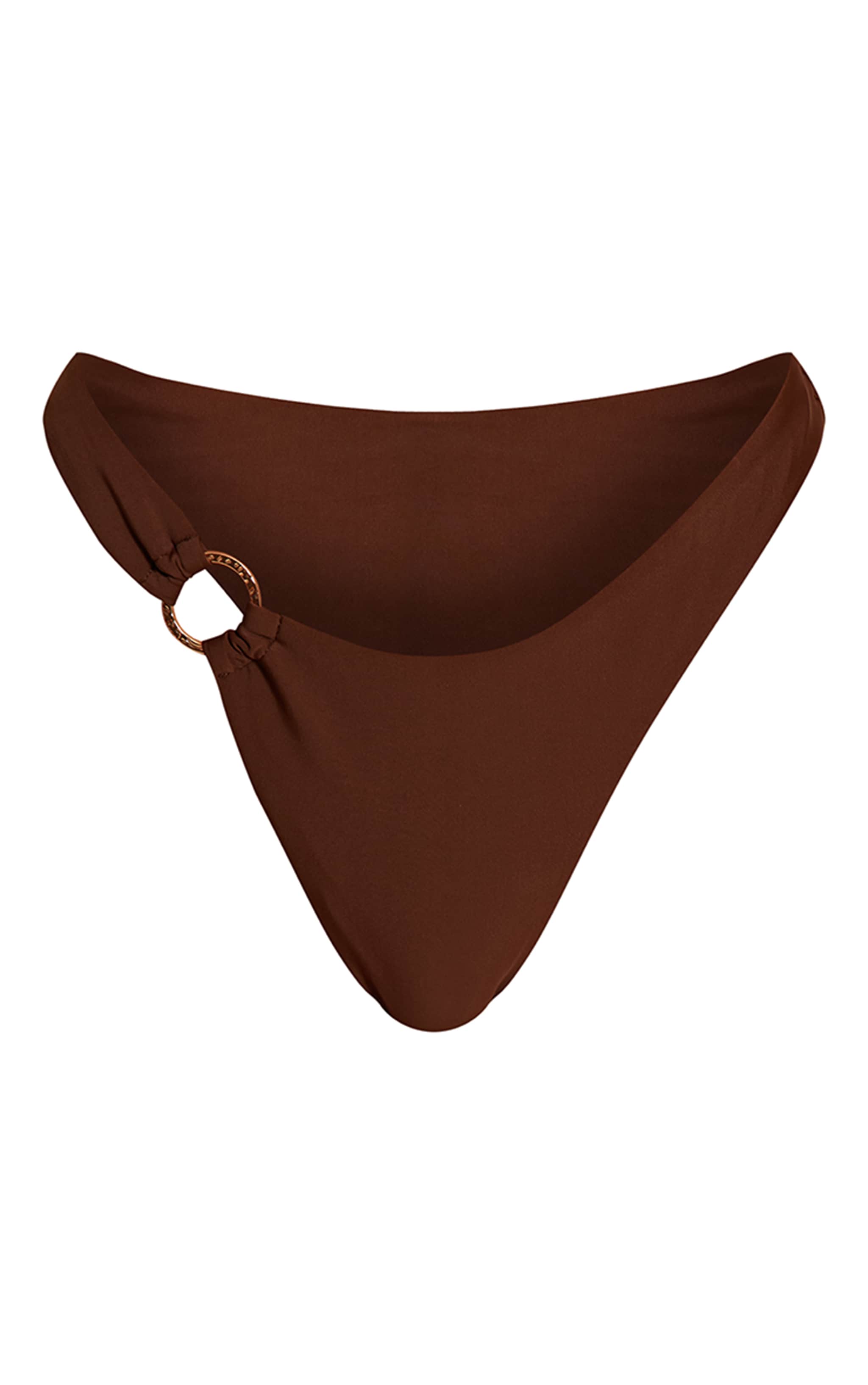 Espresso Gold Ring Tanga Bikini Bottom image 5