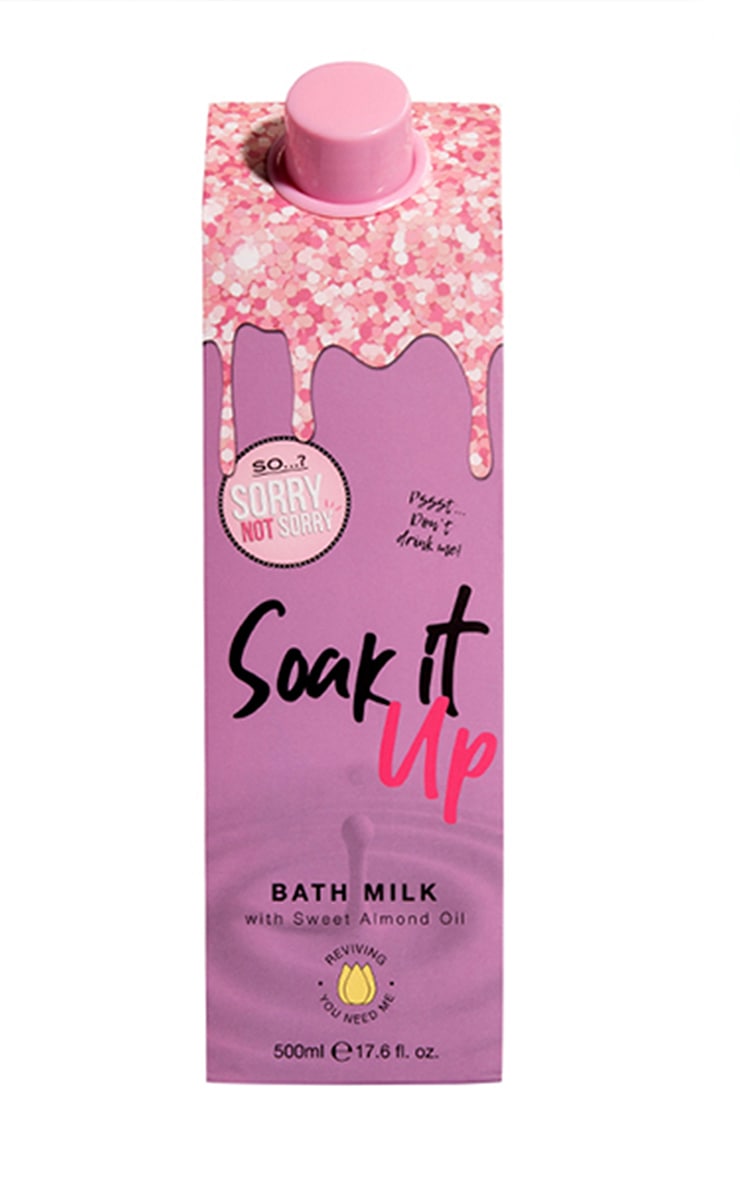 So...? Sorry Not Sorry Soak It Up The Bath Milk 500ml image 5