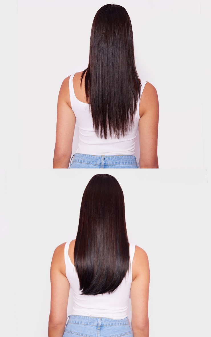 Lullabellz 18" 1 Piece Extensions Natural Black PrettyLittleThing