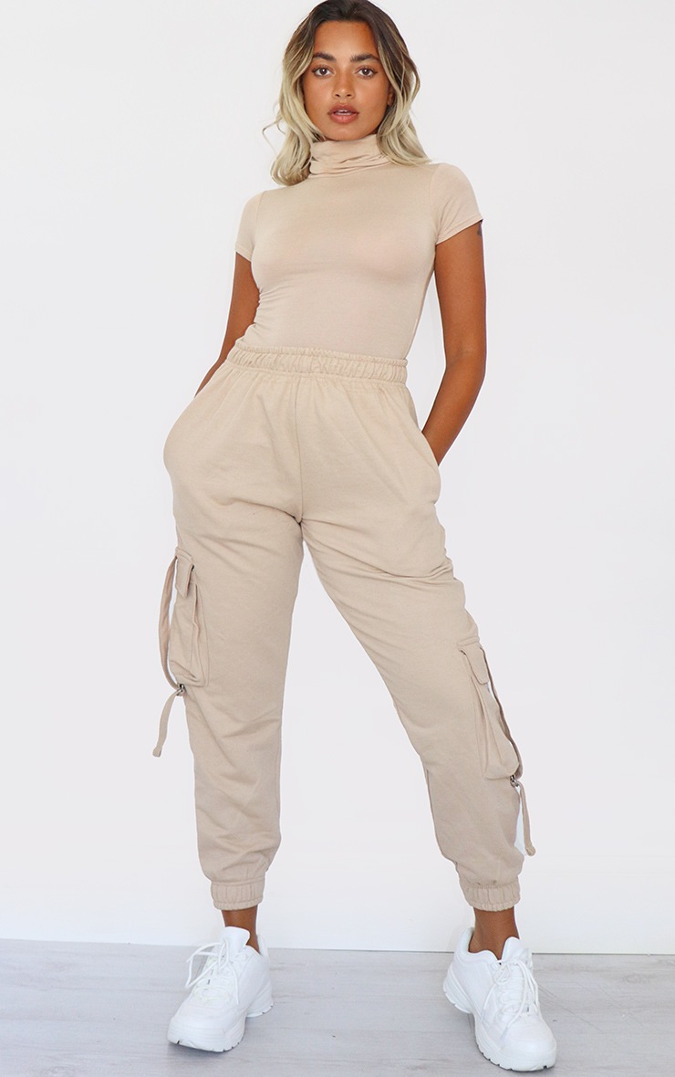 Petite Stone Cargo Casual Jogger