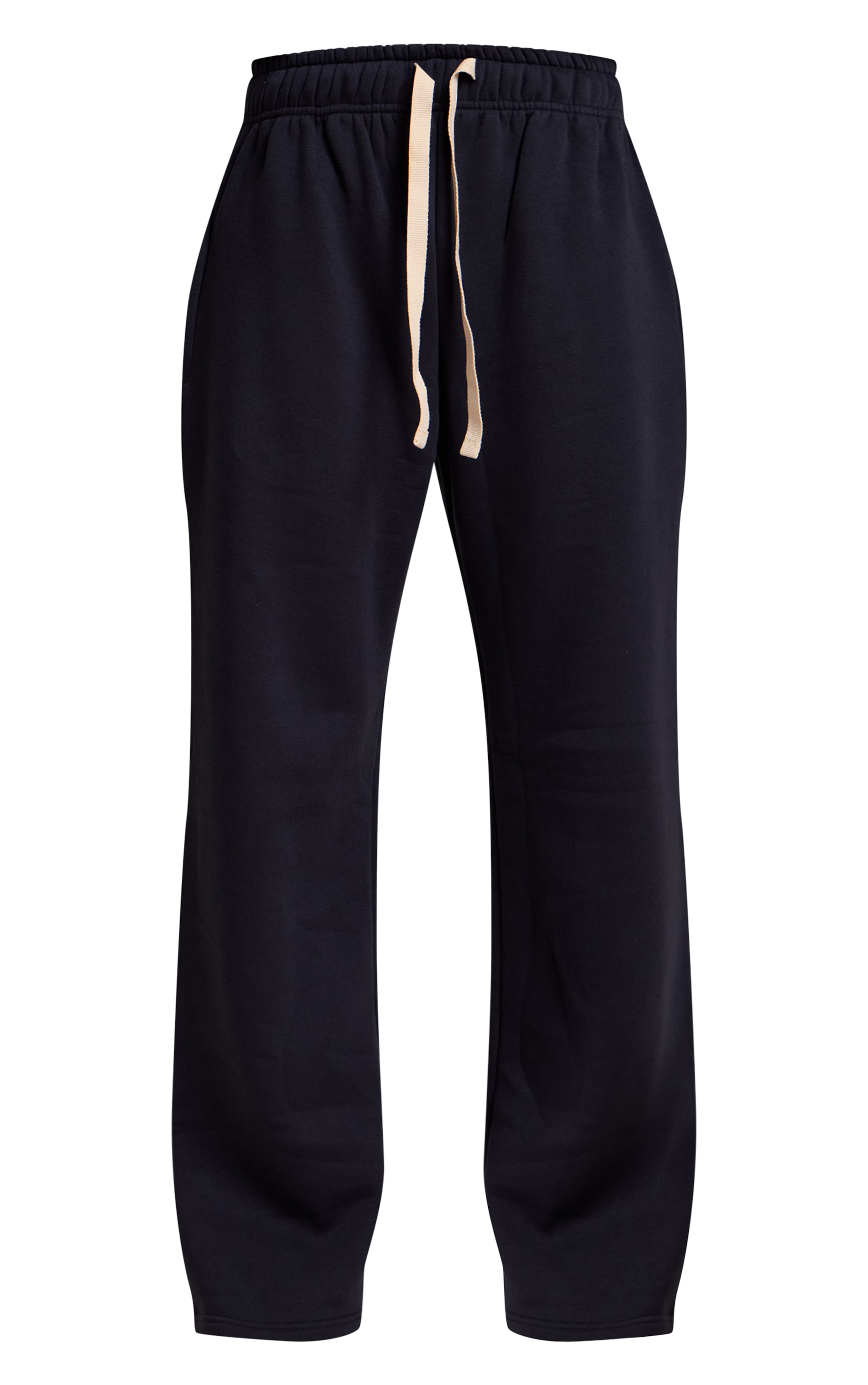 Navy Contrast Drawcord Sweatpants image 5