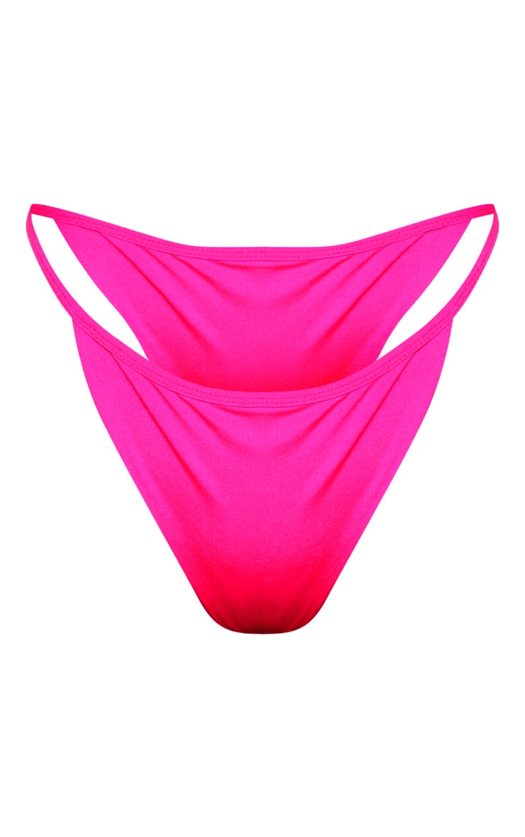 Pink Mix & Match String Thong Bikini PrettyLittleThing AUS