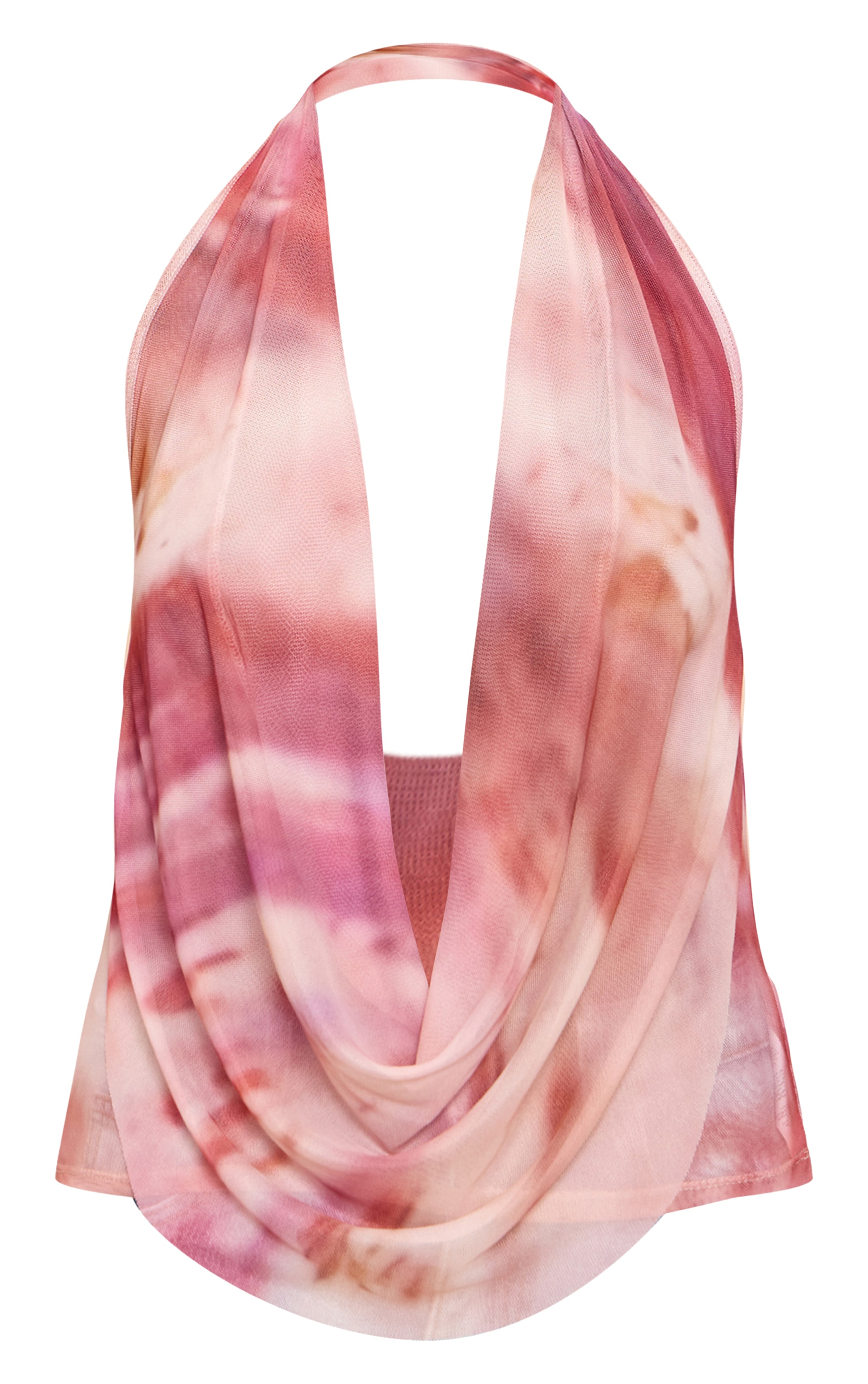 Multi Printed Halter Neck Top image 5