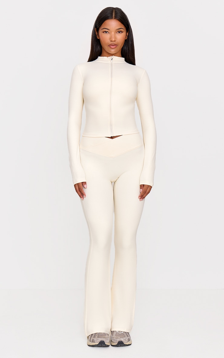 Veste en Sculpt crème image 3