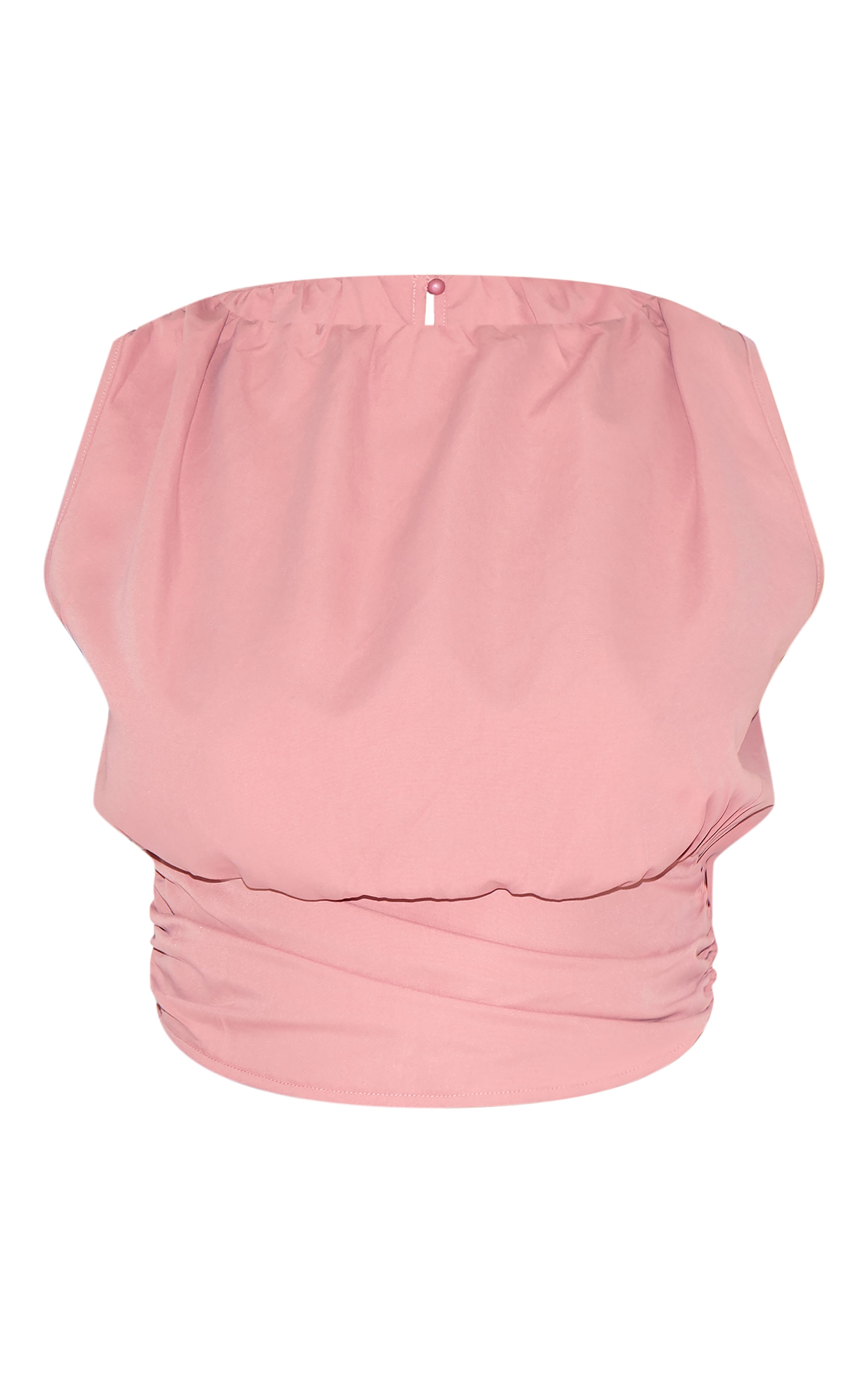 Shape Rose Boat Neck Cinched Waist Top image 5