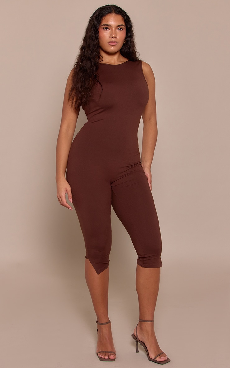 Shape Chocolate Sculpt High neck sleeveless Capri Jumpsuit image 1