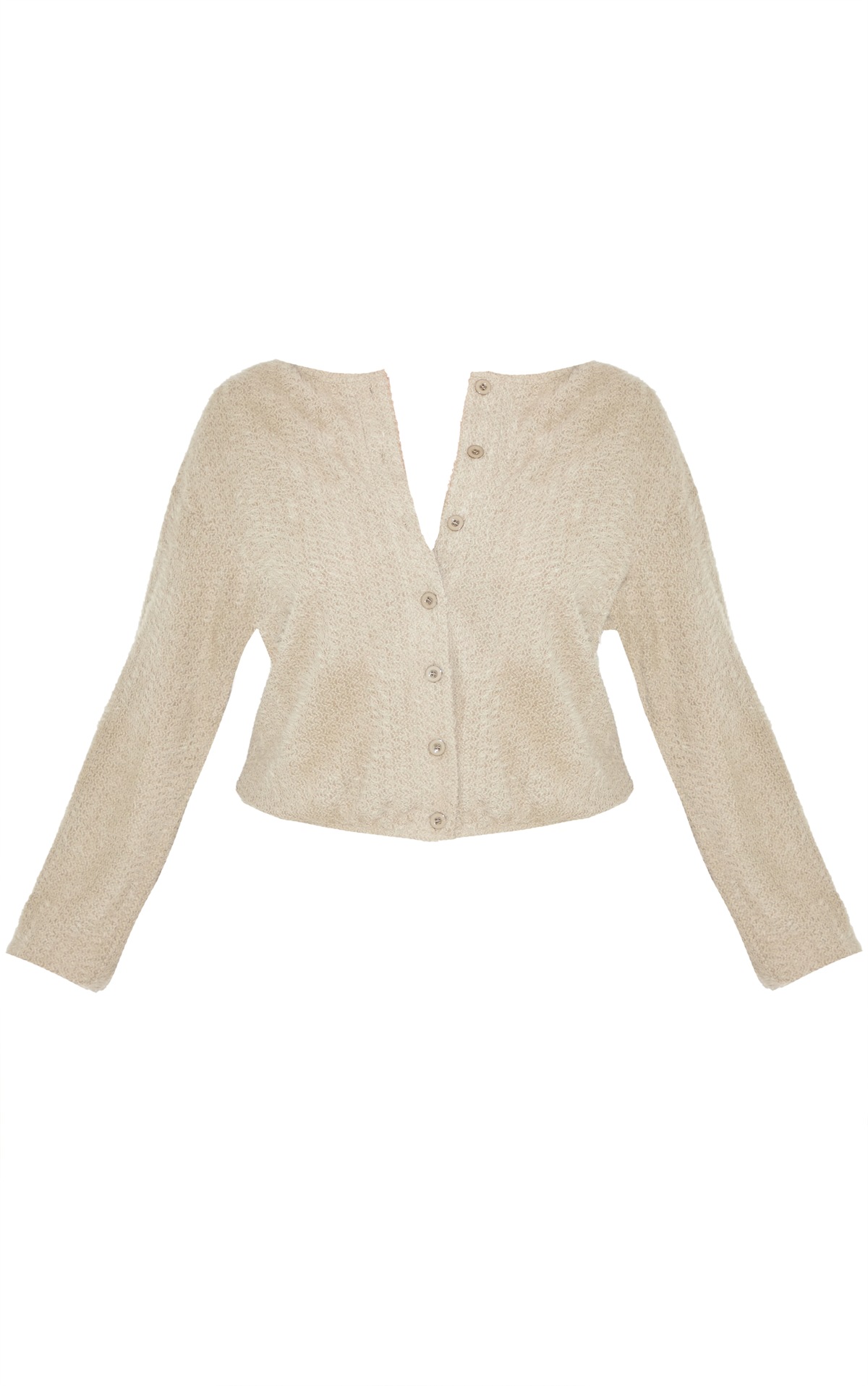 Button Up Long Sleeve Cardigan