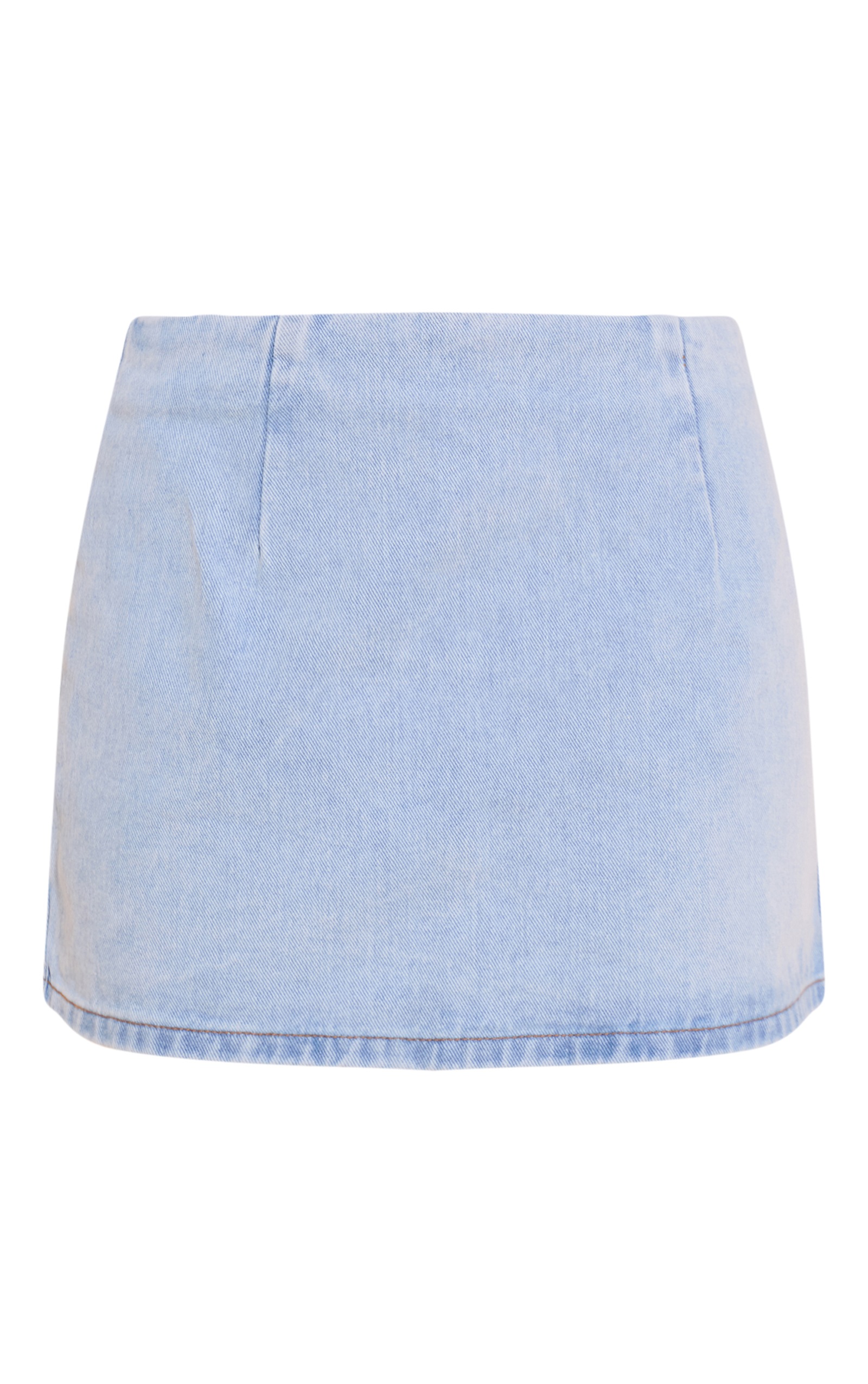 Peyton Denim Mini Skirt (Blue)