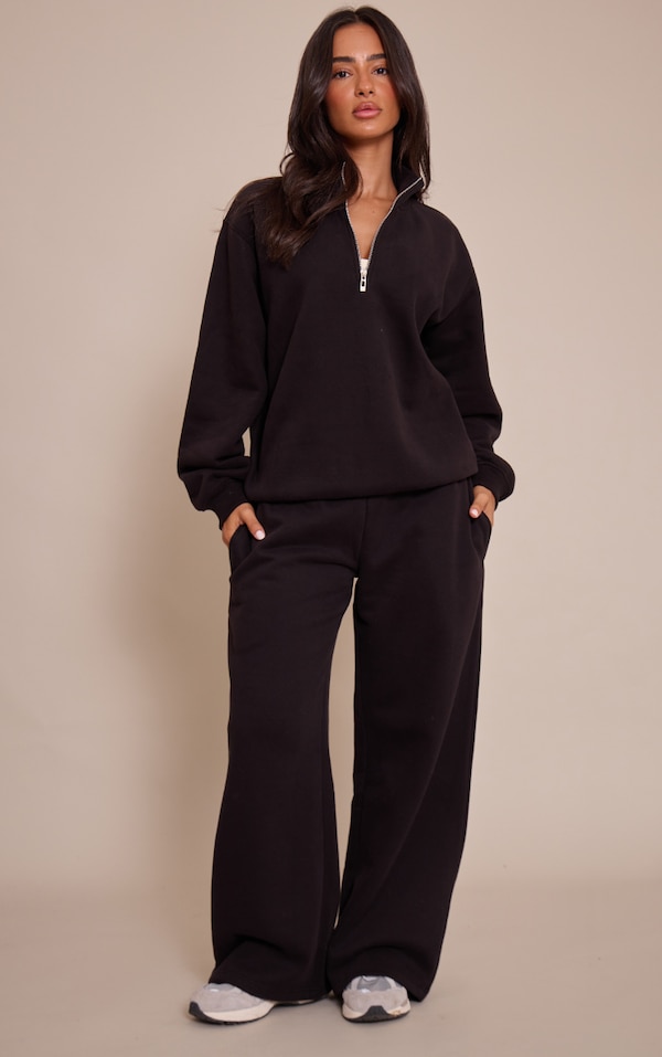 Petite Jogging droit noir