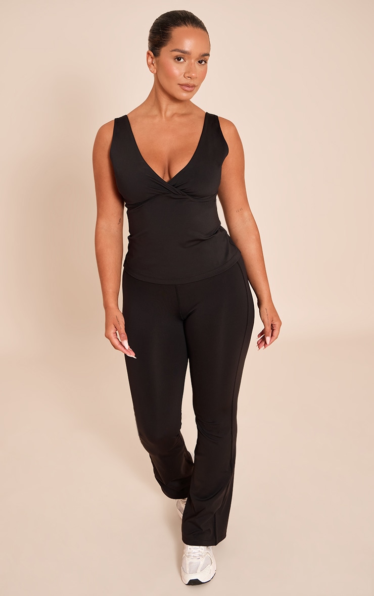 Shape Black Sculpt Longline Wrap Front Top image 3