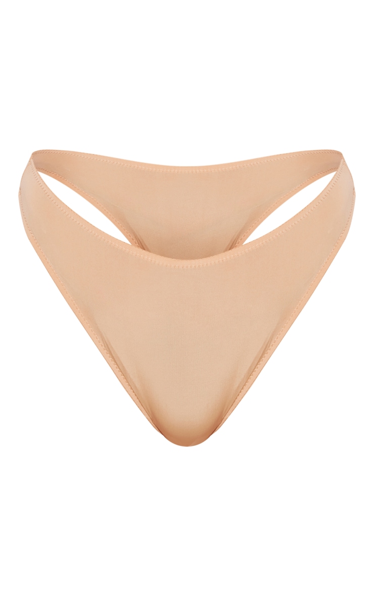 Tan Microfibre Panties image 1