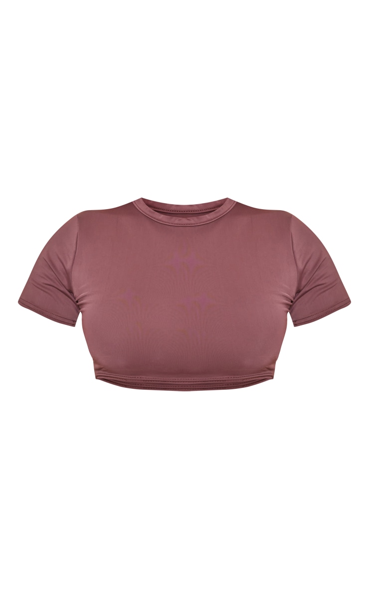 Chocolate T Shirt Bikini Top image 1