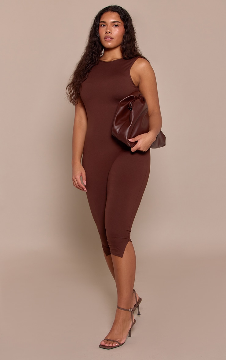 Shape Chocolate Sculpt High neck sleeveless Capri Jumpsuit image 3