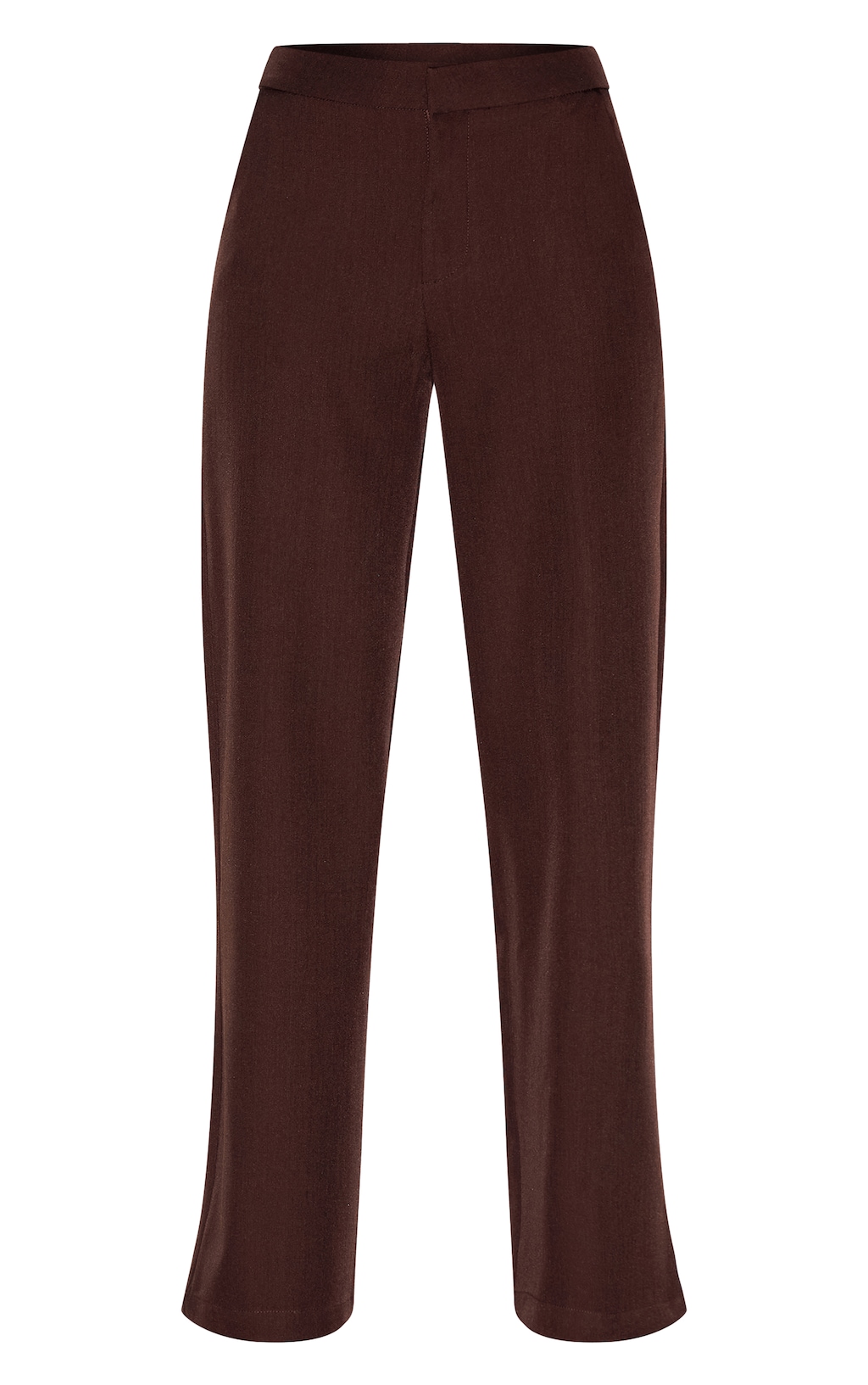 Brown Embroidered Printed Metallic Embroidered Cotton Blend Mid Rise Ankle Length Straight Pant main image 1