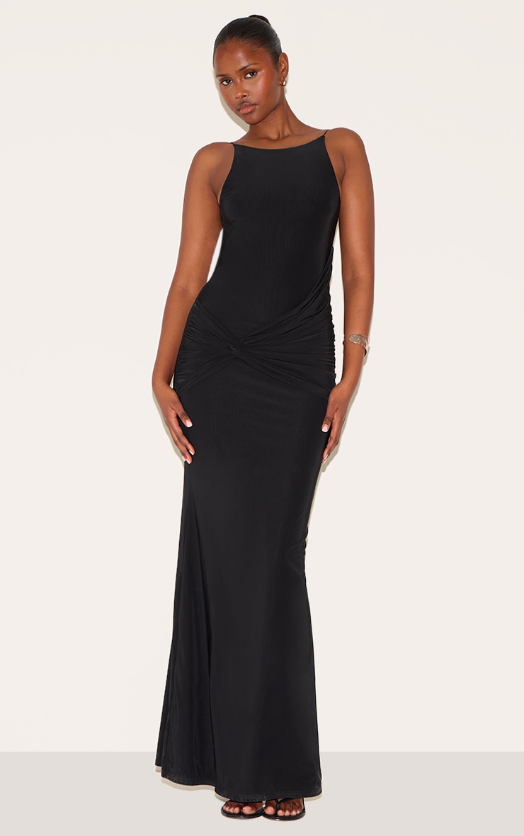 パーティードレス Mid-length Evening Dress Meetjen Women's Cocktail Dresses A Line Ruffle Split Hem