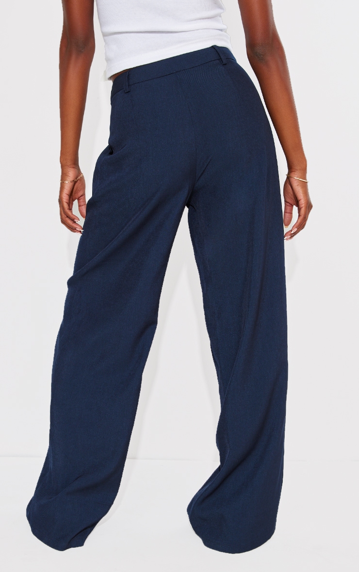 Navy Medium Year-round Weight Big and Tall Dress Pants main image 0