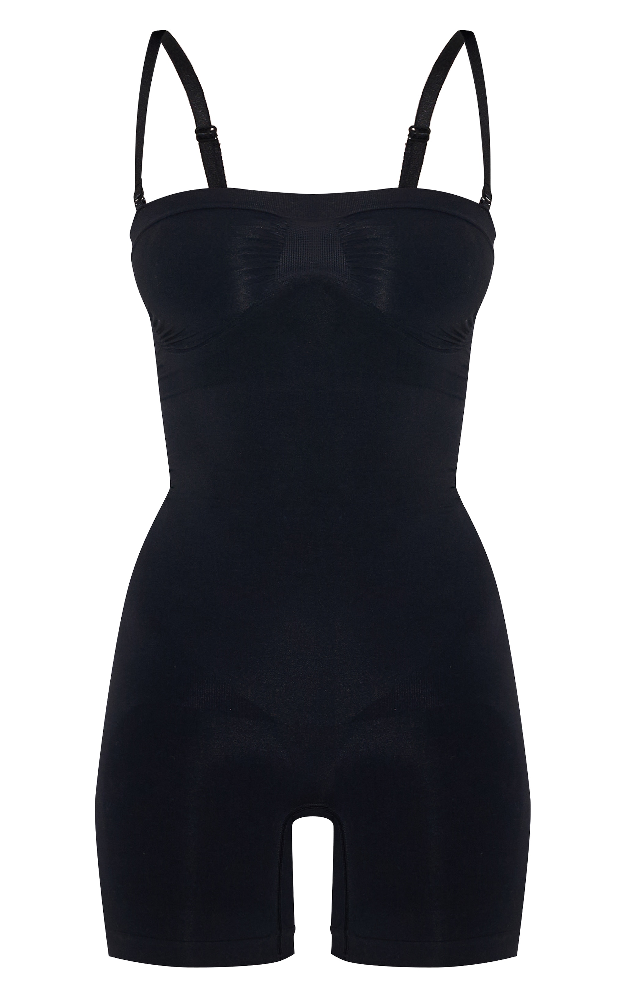 Body gainant bustier noir à bretelles retirables image 5
