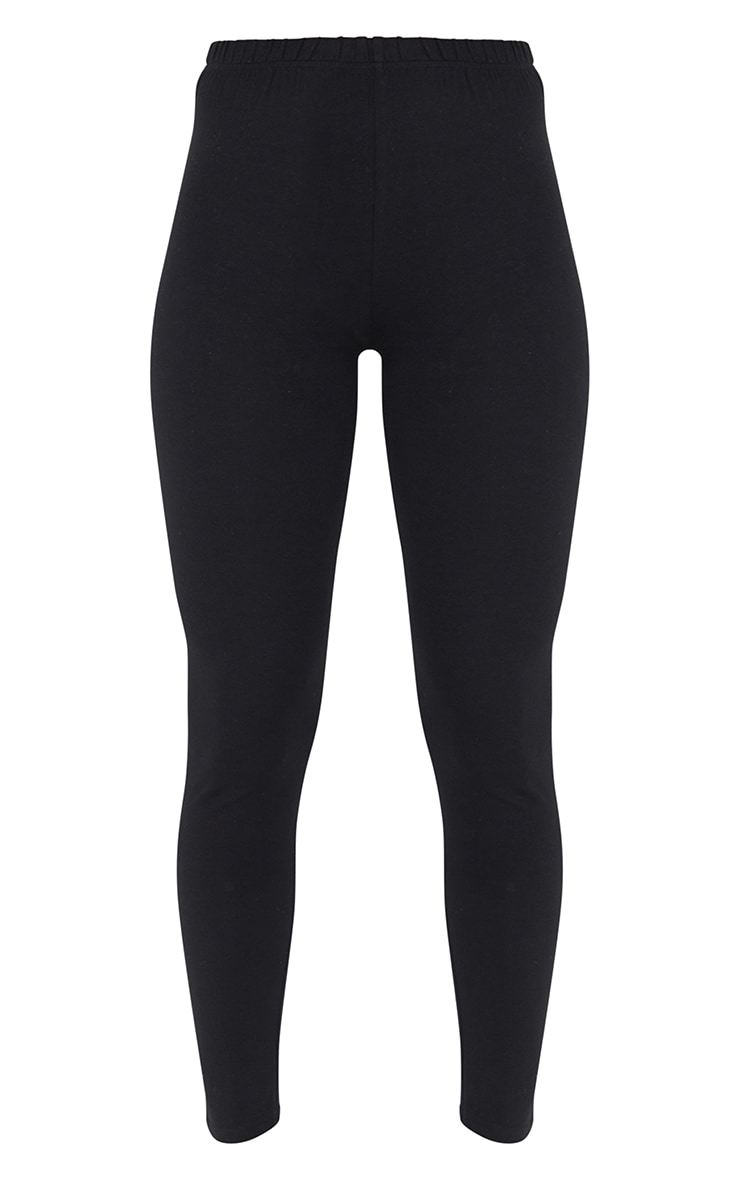 Black and Grey Basic Jersey Legging 2 Pack image 5