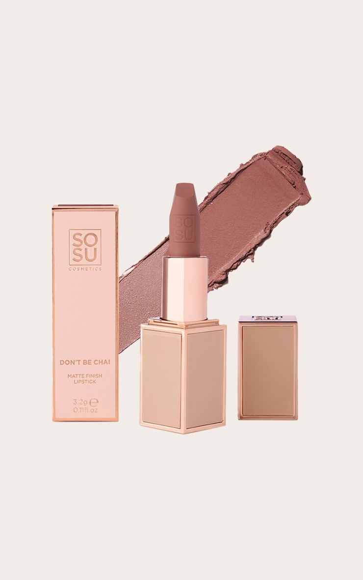 SOSU Lipsticks Don’t Be Chai Matte image 1