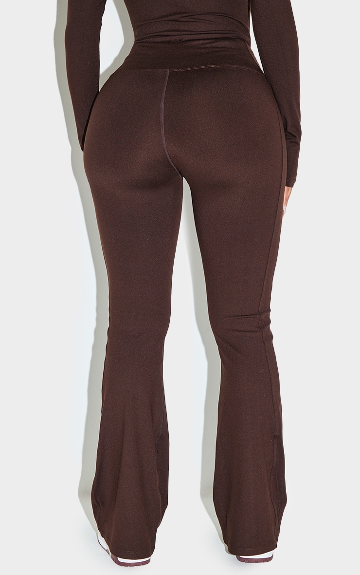 Shape Chocolate Sculpt Active High Waisted Seam Flared Pants image 3