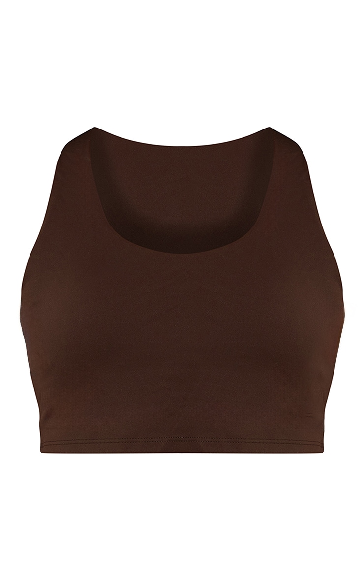 Brassière de sport rembourrée en Sculpt espresso à doublure image 5