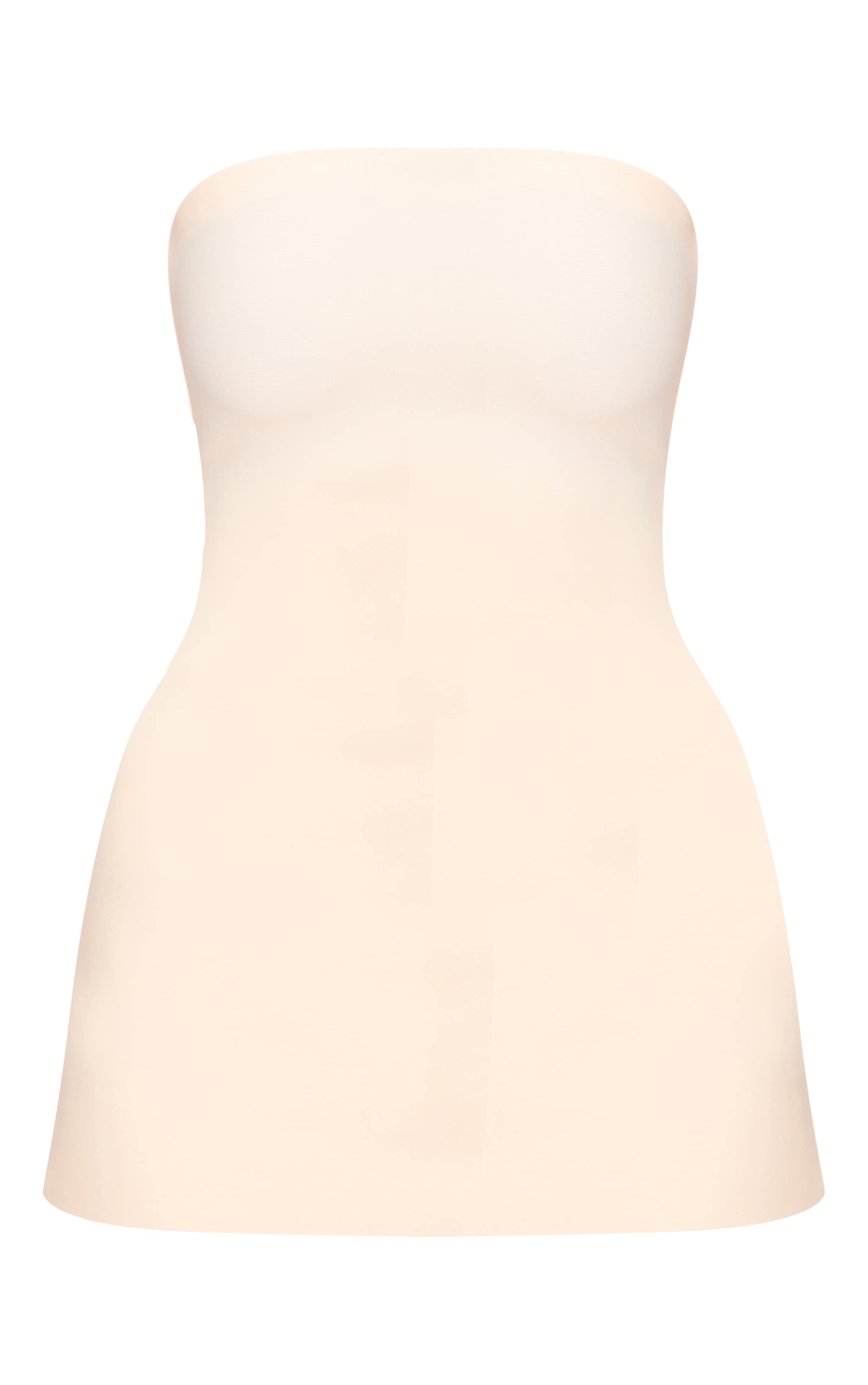 Butter Yellow Tailored Bandage Bandeau Top image 5