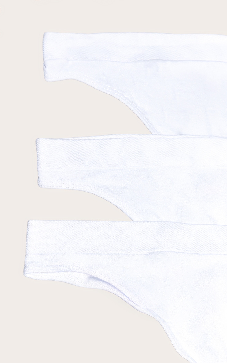 3 strings blancs sans coutures image 2