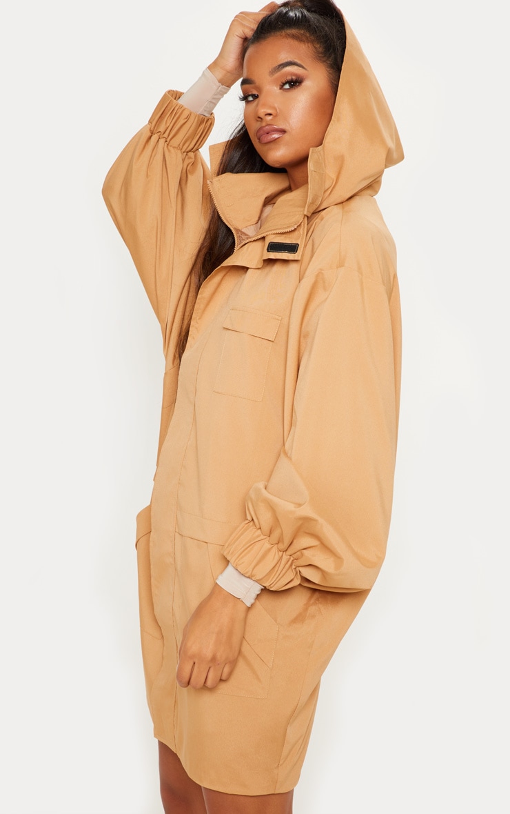ladies camel mac