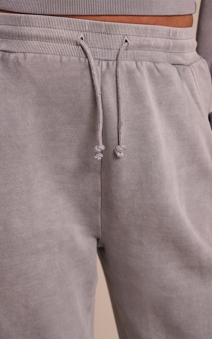 Shape Jogging droit gris chiné à taille nouée image 4