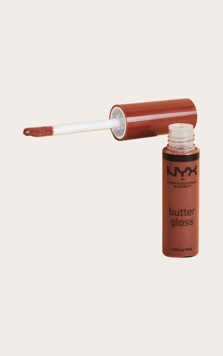 NYX PMU Makeup Butter Lip Gloss Spiked Toffee image 1