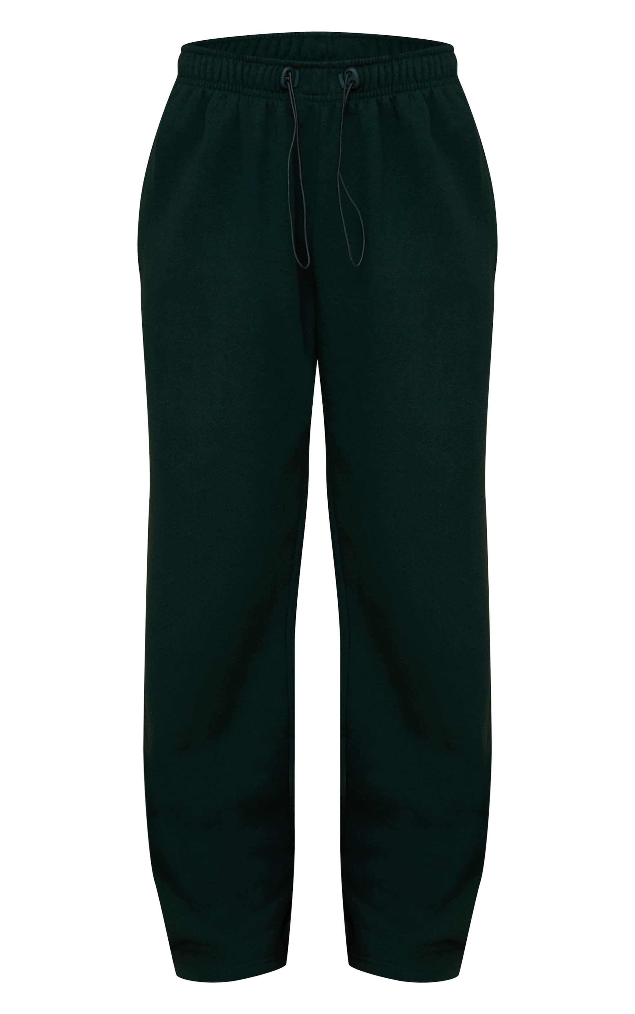 Pine Green Drawcord Hem Oversized Sweatpants image 5