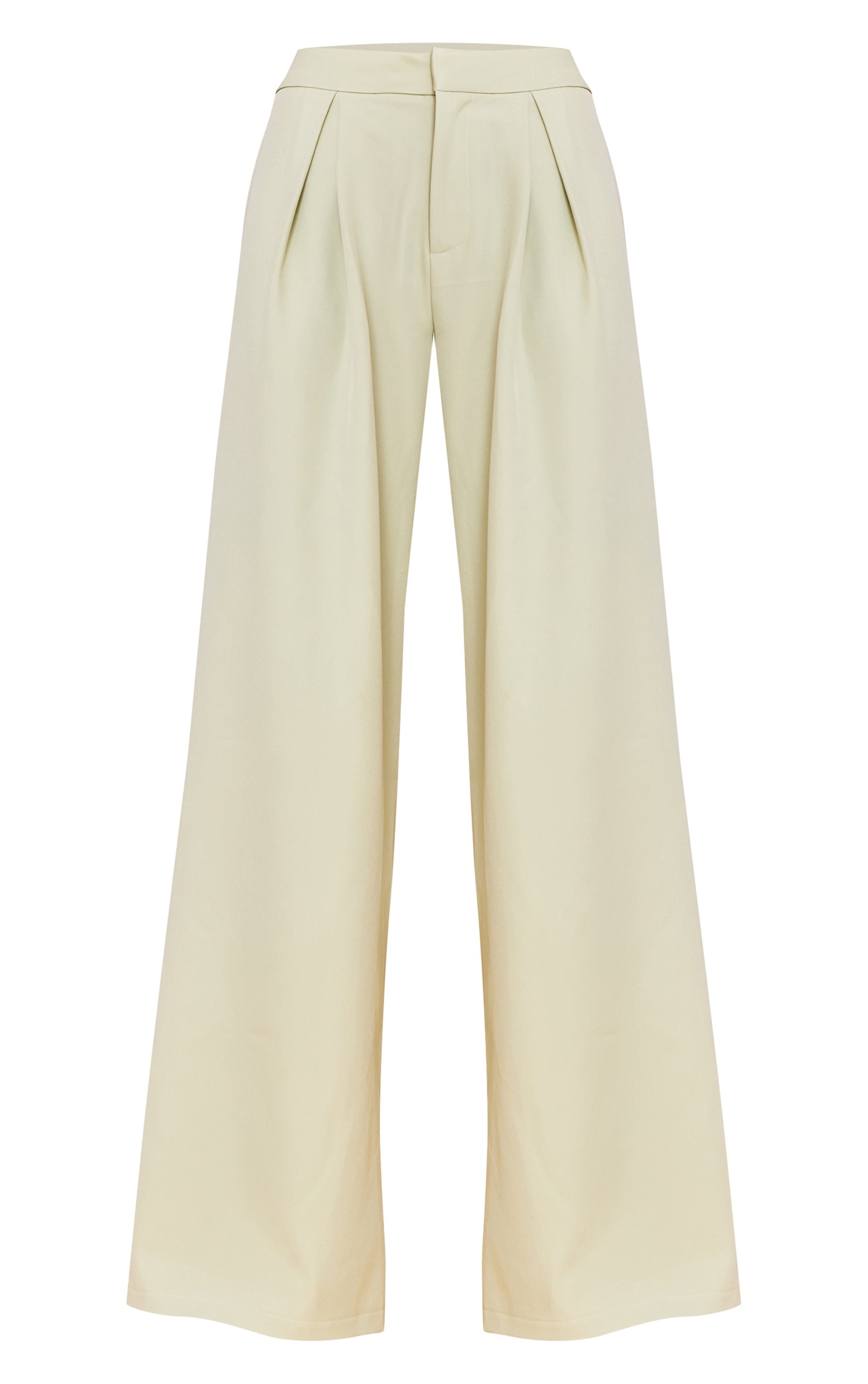 【2plan】Pale Wide Slacks Washed Satin Side Zip Wide Leg Pant – Lela Rose