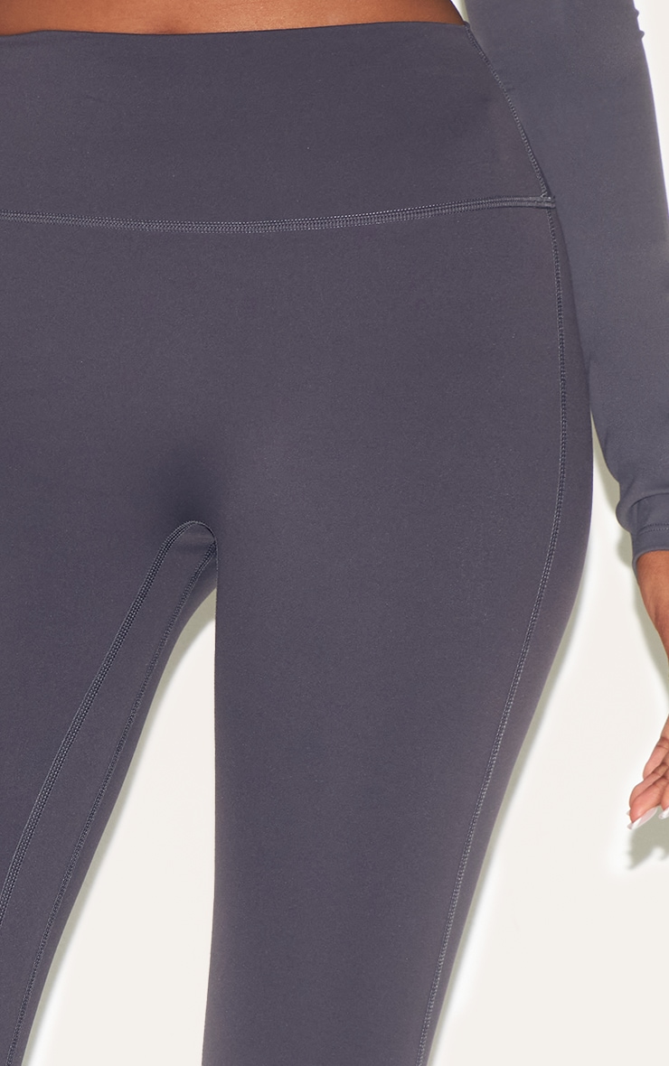 Dark Charcoal Ultimate Sculpt High Waist Gym Leggings image 4
