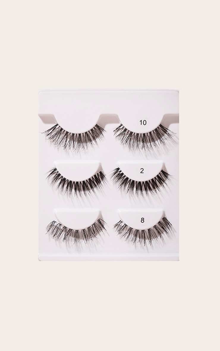 Lot de faux cils noirs Nudelash image 2